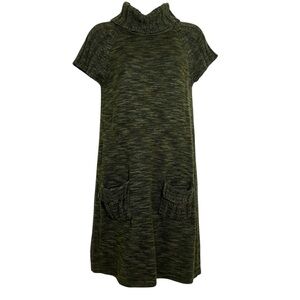 Calvin Klein Knit Sweater Dress Size Small Pockets Holiday Winter Business